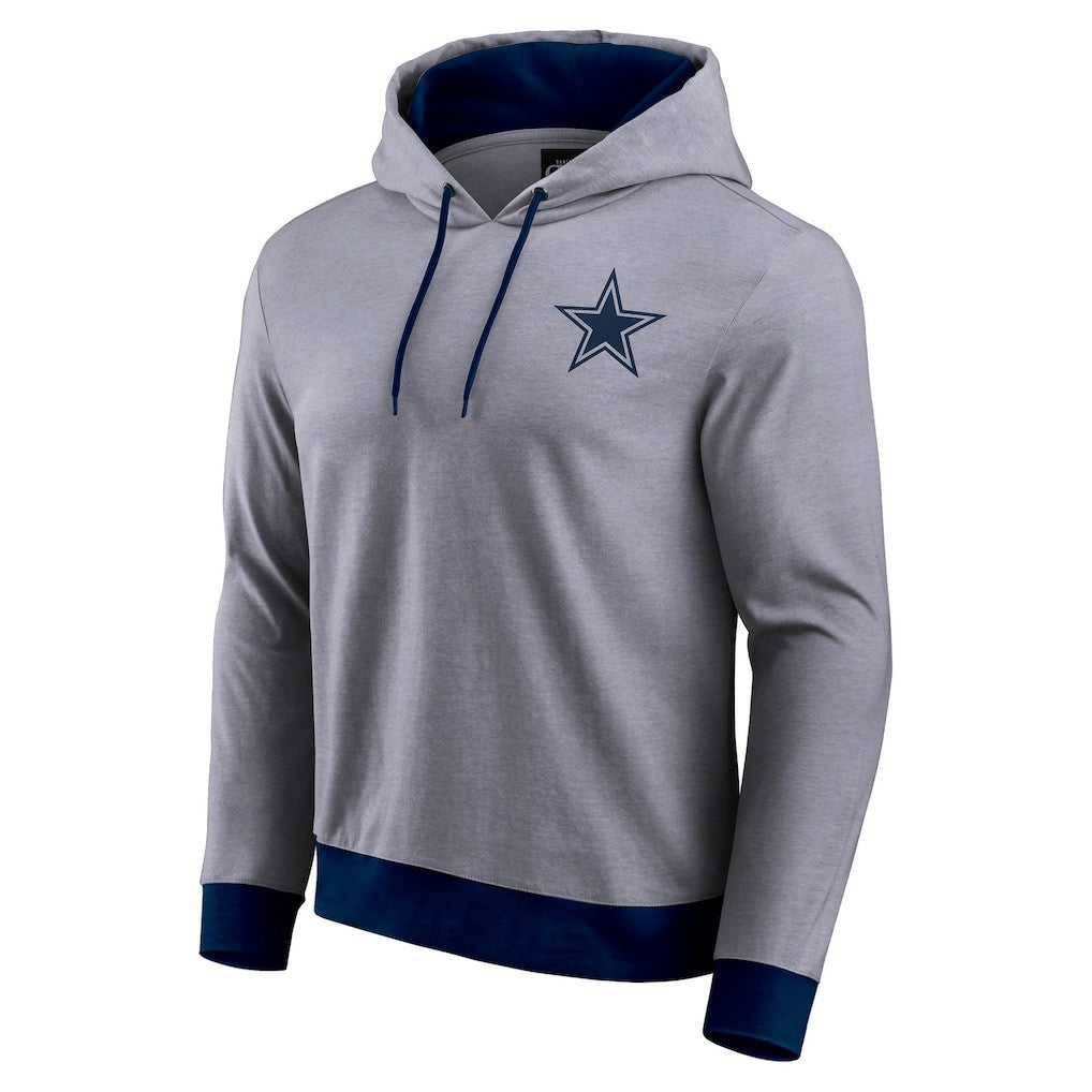 Dallas Cowboys Darius Rucker Collection Tonal Knit Pullover Hoodie Navy