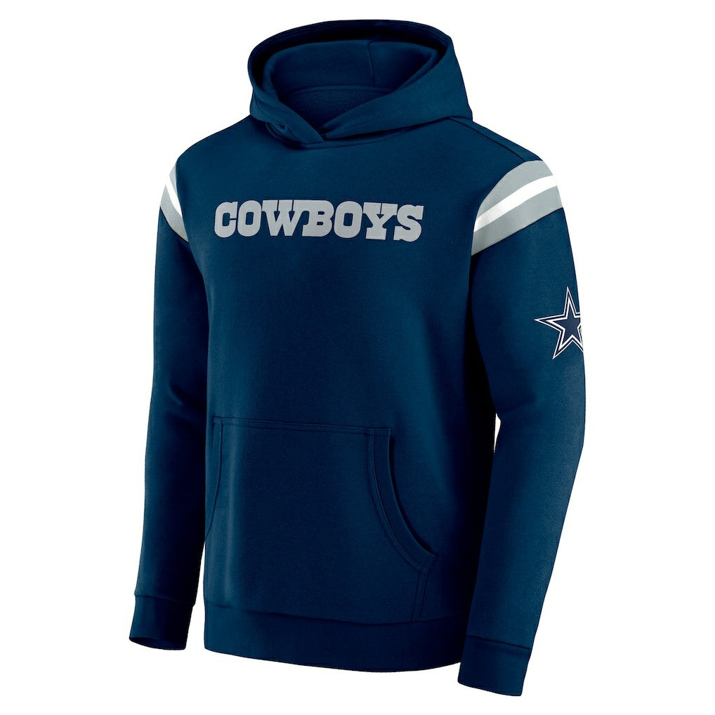 Dallas Cowboys Darius Rucker Collection Football Washed Pullover Hoodie Navy
