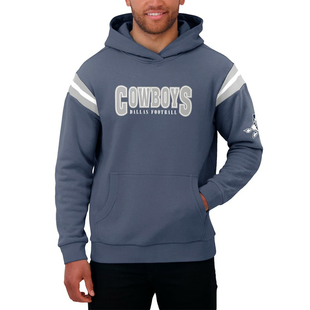 Dallas Cowboys Darius Rucker Collection Throwback Pullover Hoodie Navy