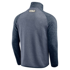 Dallas Cowboys Darius Rucker Collection Tonal Quarter-Zip Jacket Navy