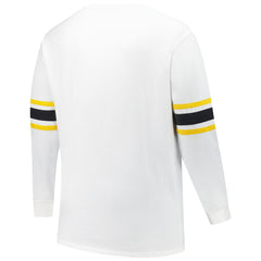 Pittsburgh Steelers '47 Big & Tall Premier Brex Long Sleeve T-Shirt White