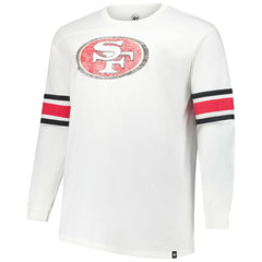 San Francisco 49ers '47 Big & Tall Premier Brex Long Sleeve T-Shirt White