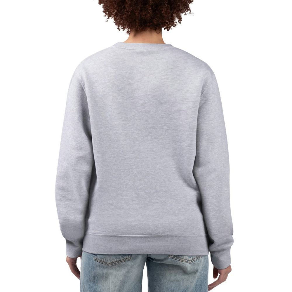Detroit Lions G-III 4Her by Carl Banks Women's Flower Logo Graphic Fleece Pullover Sweatshirt Heather Gray