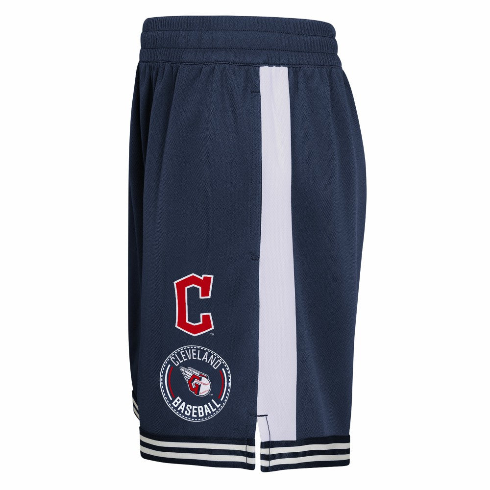 Cleveland Guardians Youth Infielder Shorts - Navy Shorts