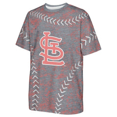 St. Louis Cardinals Youth Slide Score Bold T-Shirt - Navy T-shirts