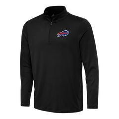 Buffalo Bills Antigua Reprocess Quarter-Zip Top Black