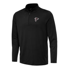 Atlanta Falcons Antigua Reprocess Quarter-Zip Top Black
