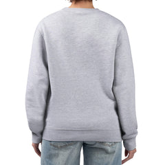 Utah Jazz G-III 4Her by Carl Banks Women's Flowers Team Logo Graphic Fleece Crewneck Pullover Sweatshirt Heather Gray