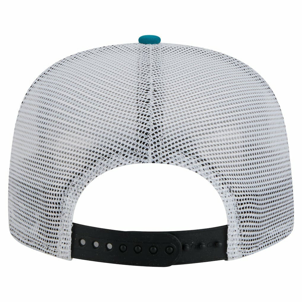 Jacksonville Jaguars New Era Throwback Dye Golfer Snapback Hat Teal/Black