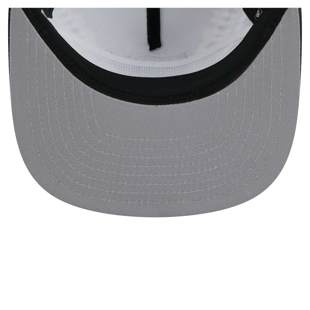 Las Vegas Raiders New Era Throwback Dye Golfer Snapback Hat Gray/Black