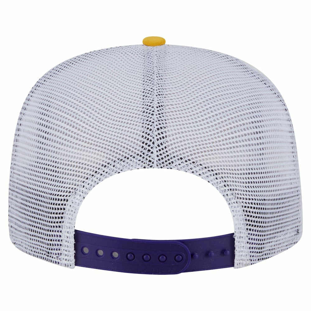 Minnesota Vikings New Era Throwback Dye Golfer Snapback Hat Gold/Purple