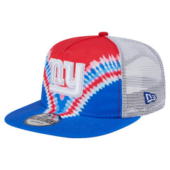 New York Giants New Era Throwback Dye Golfer Snapback Hat Red/Royal