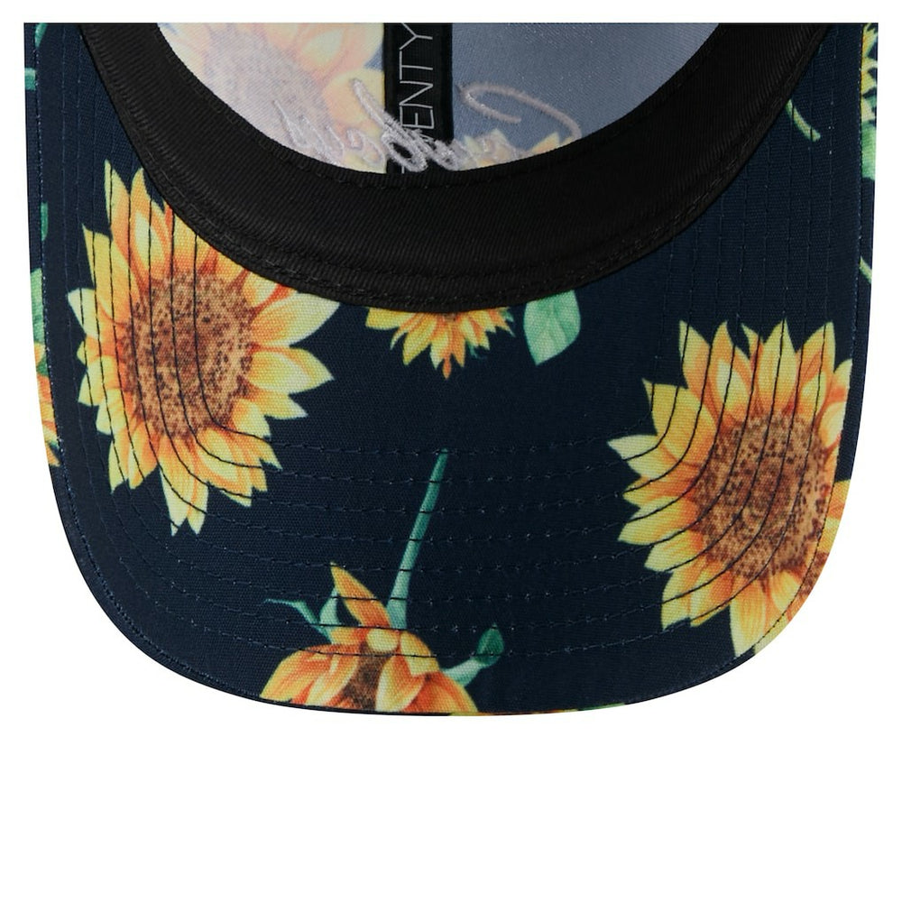 Dallas Cowboys New Era Women's Adventure Sunflower 9TWENTY Adjustable Hat Navy