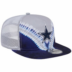 Dallas Cowboys New Era Throwback Dye Golfer Snapback Hat Gray/Navy