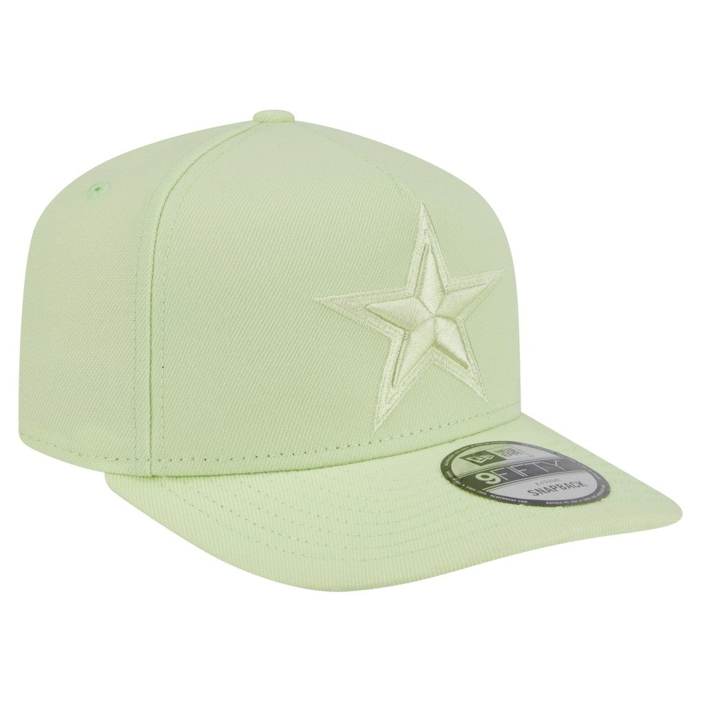 Dallas Cowboys New Era Color Pack 9FIFTY Snapback Hat Light Green