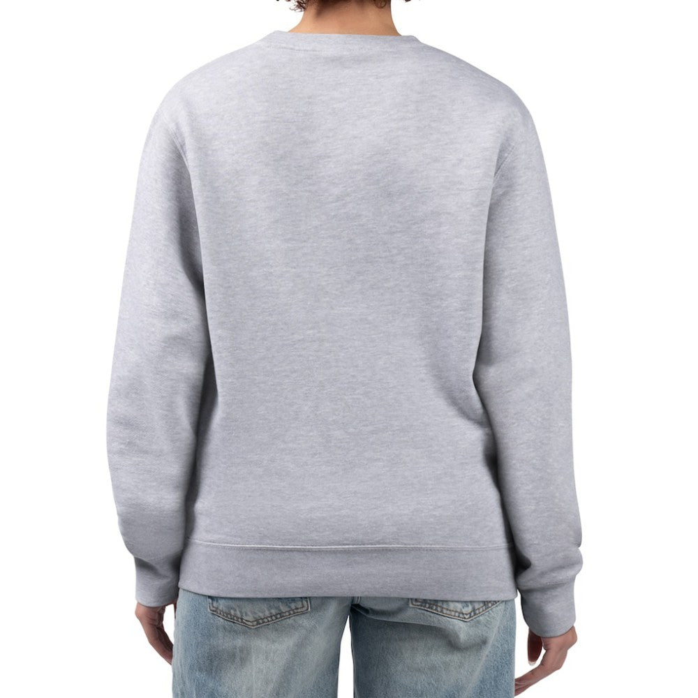 NHL St. Louis Blues G-III 4Her by Carl Banks Women's Flower Logo Pullover Sweatshirt - Heather Gray