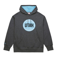 NHL Utah Hockey Club Mitchell & Ness Playoff Pullover Hoodie - Anthracite