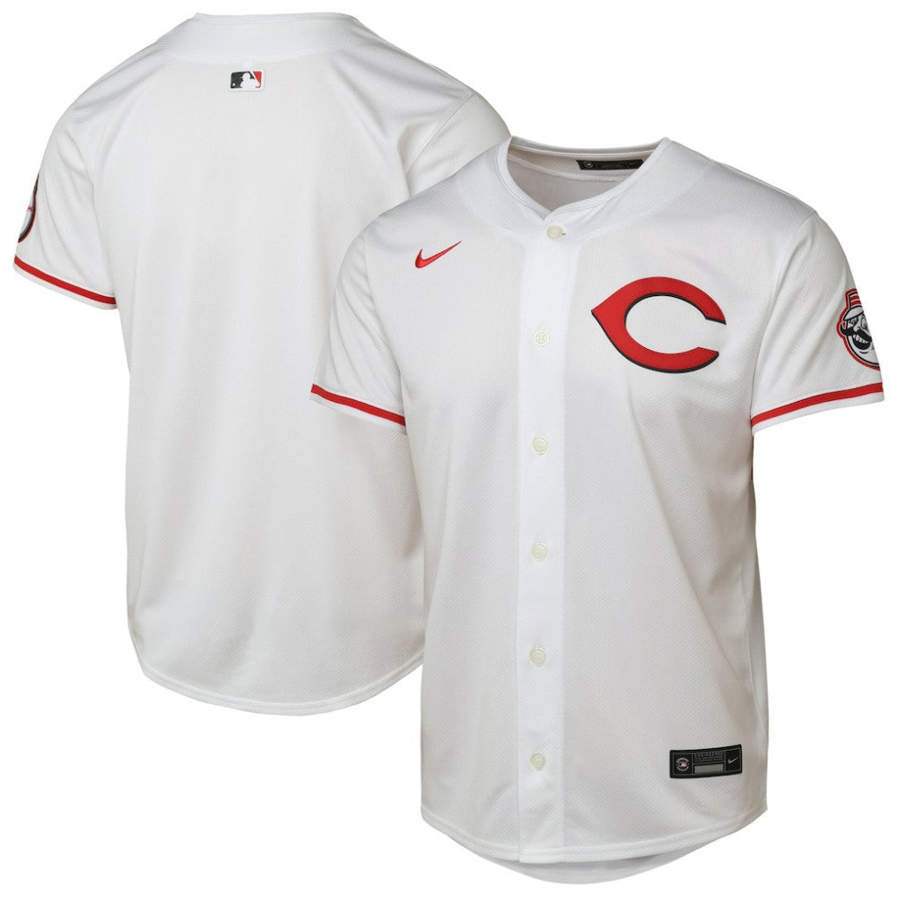Cincinnati Reds Youth Alternate 2 Limited Jersey - White Jerseys