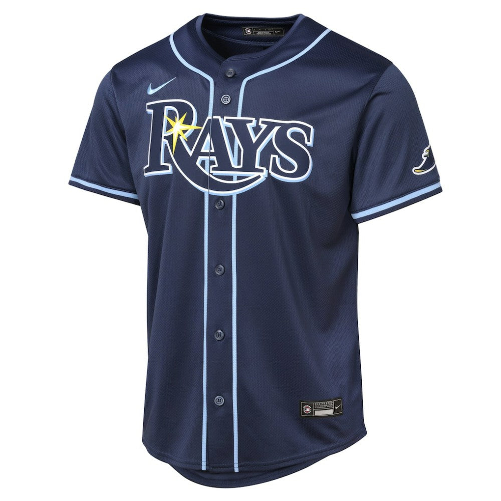 Tampa Bay Rays Youth Road Limited Jersey - Navy Jerseys