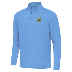 Argentina National Team Antigua Intent Quarter-Zip Pullover Top Powder Blue