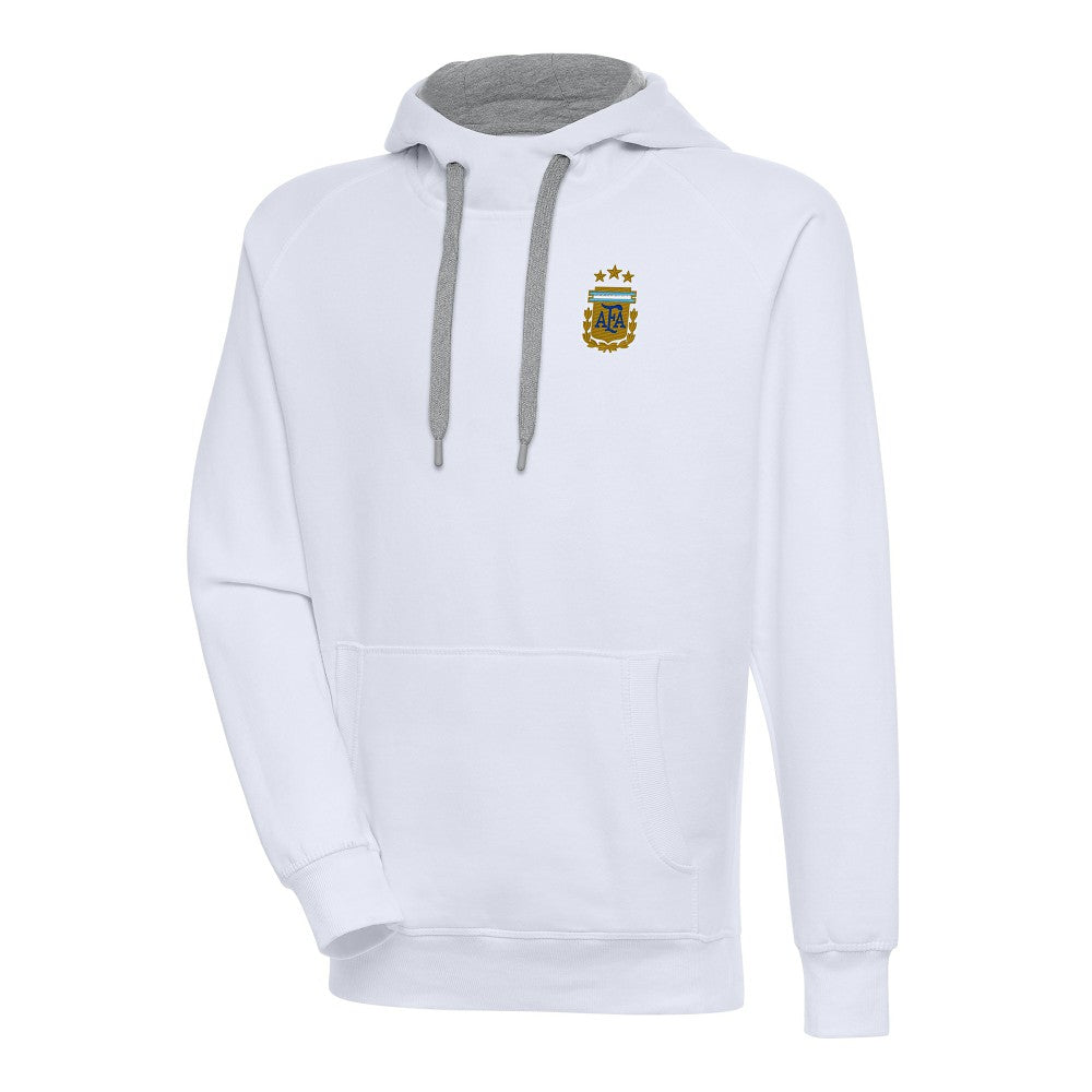 Argentina National Team Antigua Victory Pullover Hoodie White shop