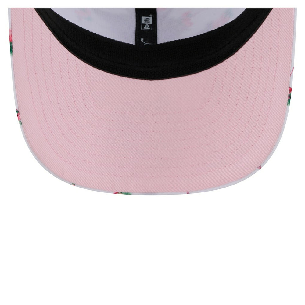 Miami Dolphins New Era Adventure Flamingo Pattern 9SEVENTY Stretch-Snap Hat White