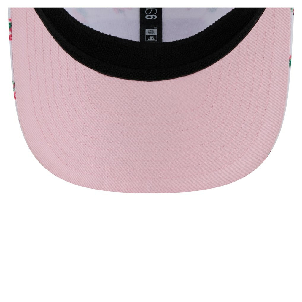 San Francisco 49ers New Era Adventure Flamingo Pattern 9SEVENTY Stretch-Snap Hat White