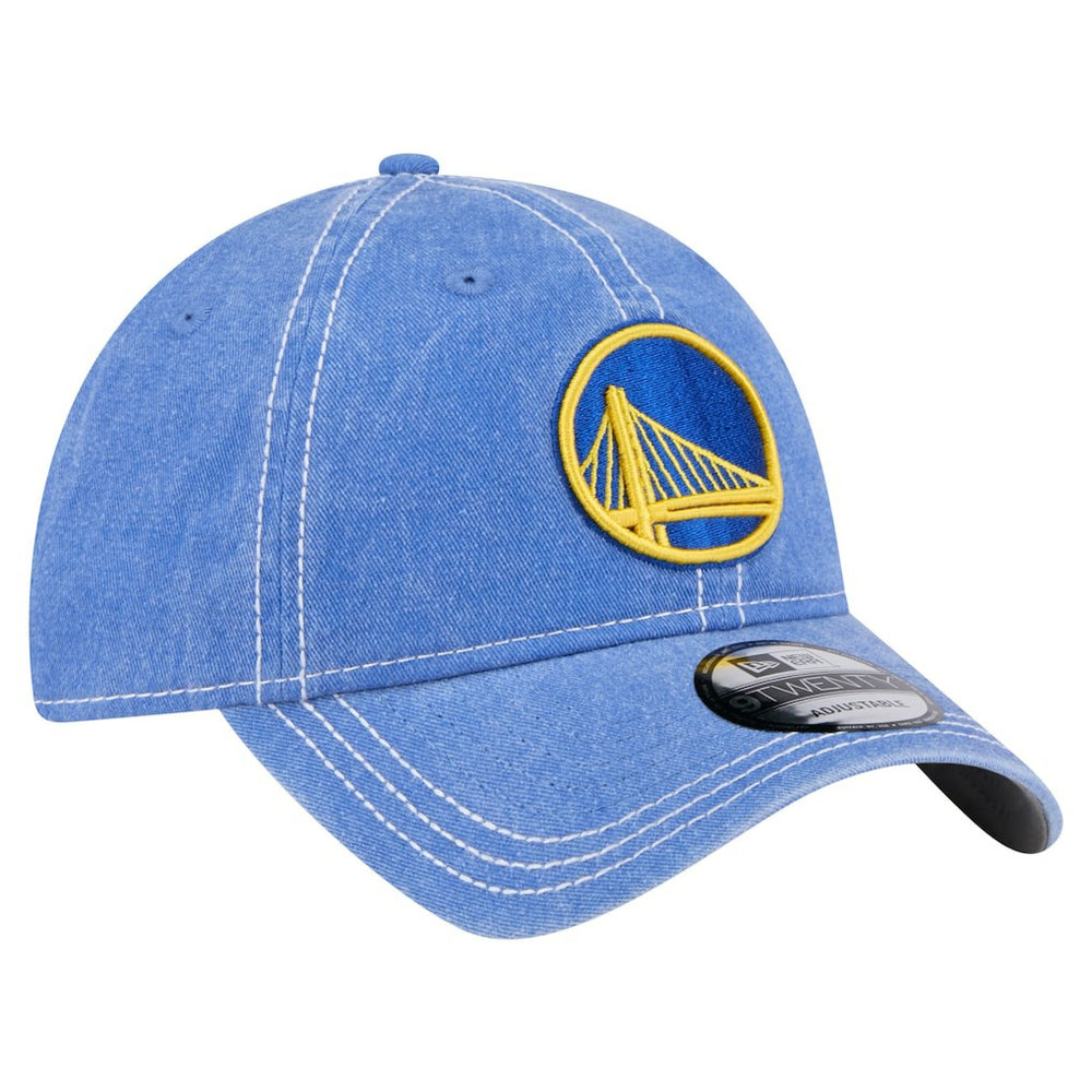 Golden State Warriors Pigment Dyed 9TWENTY Adjustable Hat Royal