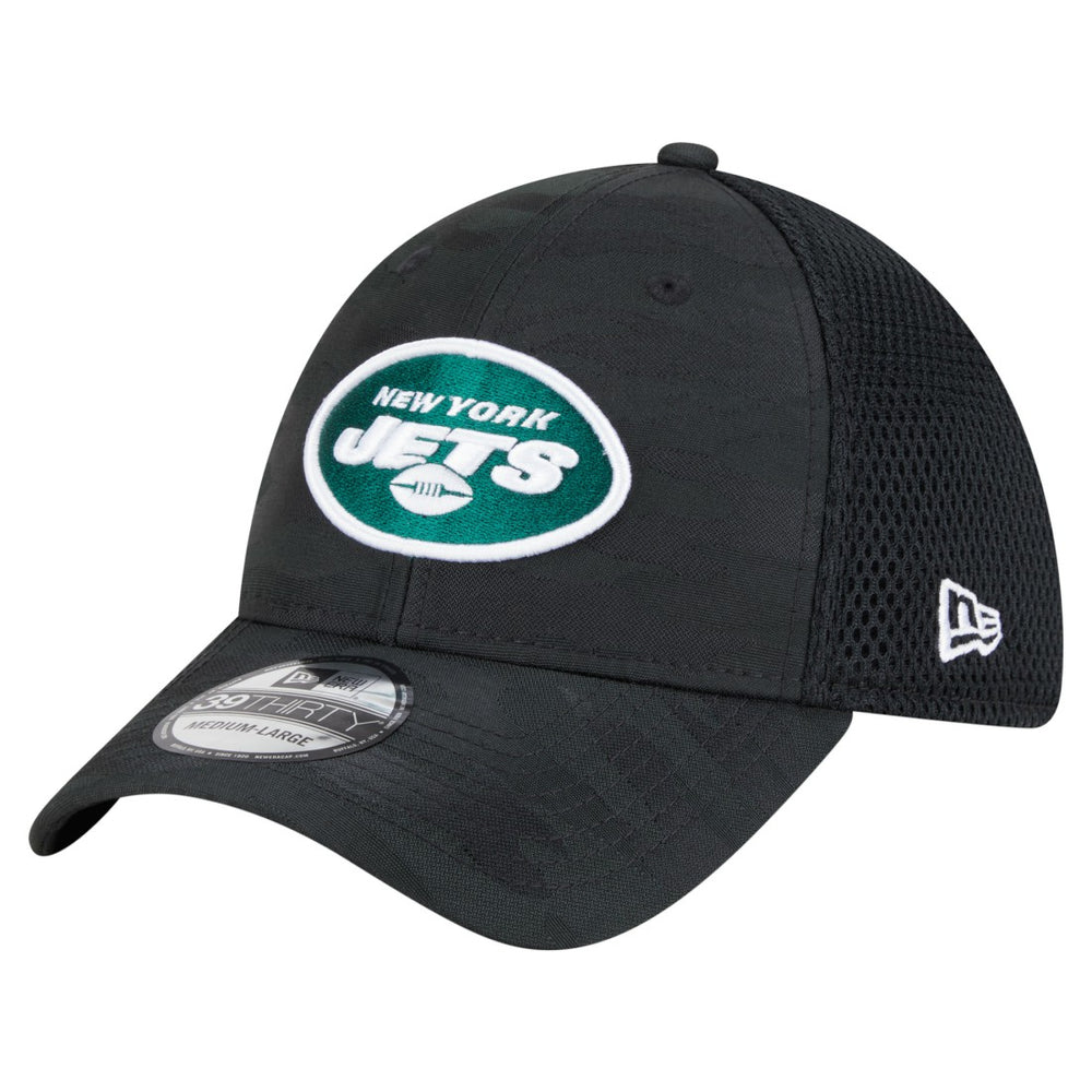 New York Jets New Era Active Camo 39THIRTY Flex Hat Black