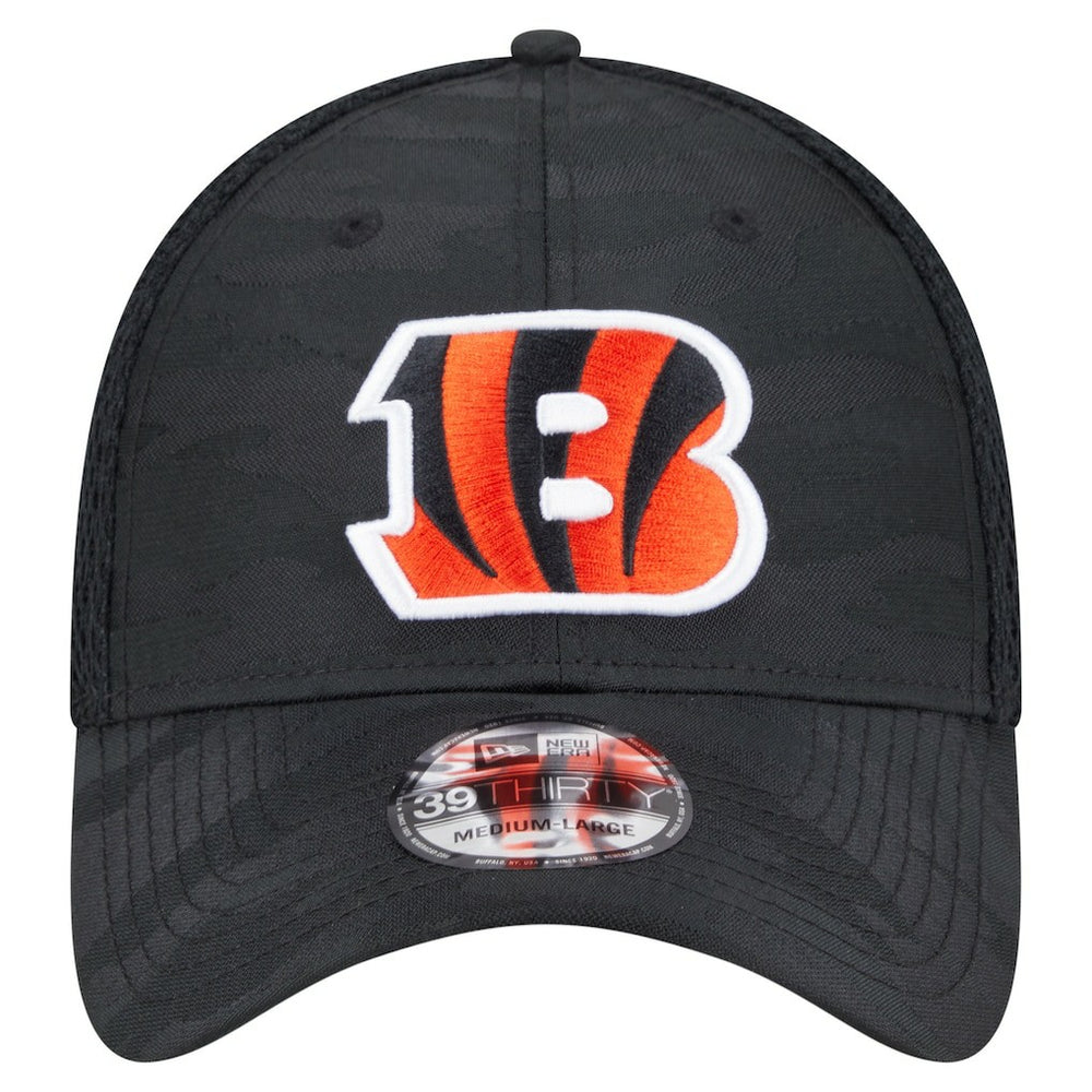 Cincinnati Bengals New Era Active Camo 39THIRTY Flex Hat Black
