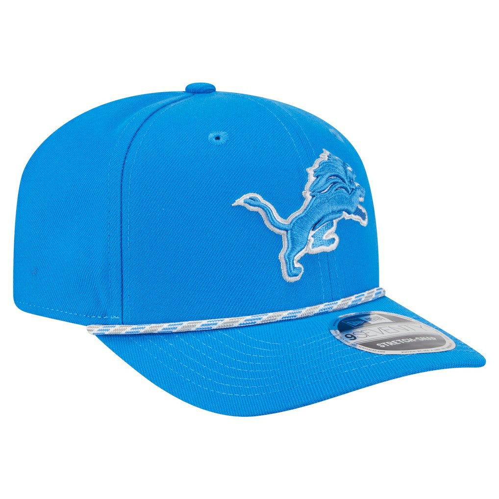 Detroit Lions New Era Gameday Multi Rope 9SEVENTY Stretch-Snap Hat Blue