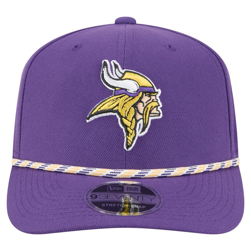 Minnesota Vikings New Era Gameday Multi Rope 9SEVENTY Stretch-Snap Hat Purple