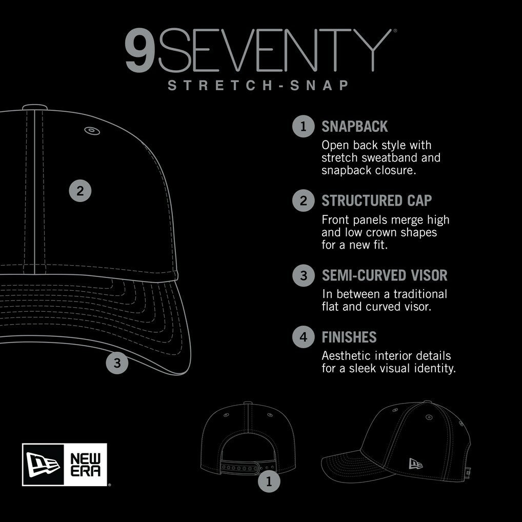 New York Giants New Era Gameday Multi Rope 9SEVENTY Stretch-Snap Hat Royal