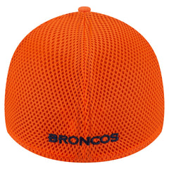Denver Broncos New Era Game Day Linear 39THIRTY Flex Hat Orange