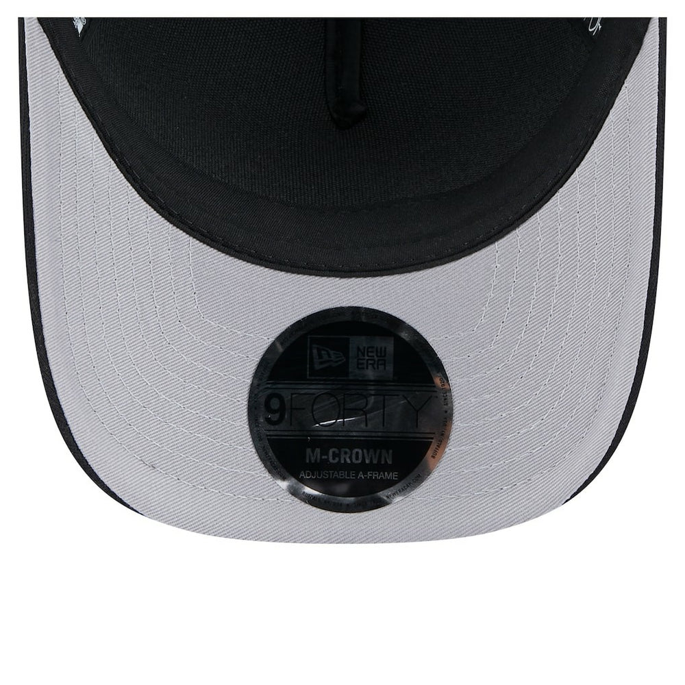 Philadelphia Eagles New Era Gradient 9FORTY Adjustable Hat Black
