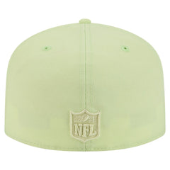 Las Vegas Raiders New Era Color Pack A-Frame 59FIFTY Fitted Hat Light Green