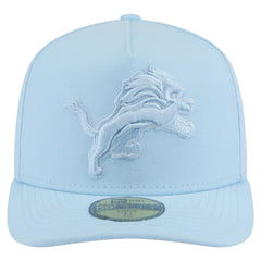 Detroit Lions New Era Color Pack A-Frame 59FIFTY Fitted Hat Light Blue
