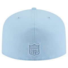 Detroit Lions New Era Color Pack A-Frame 59FIFTY Fitted Hat Light Blue