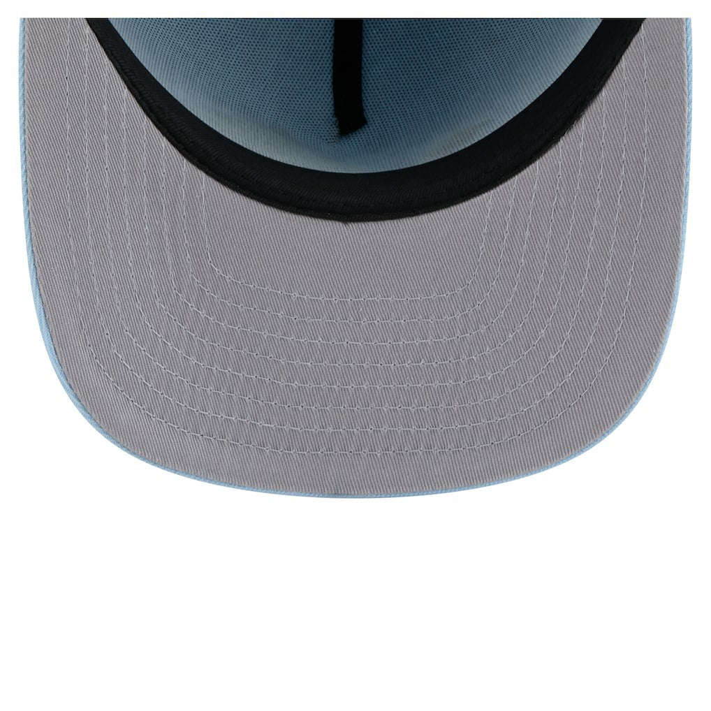 Detroit Lions New Era Color Pack A-Frame 59FIFTY Fitted Hat Light Blue