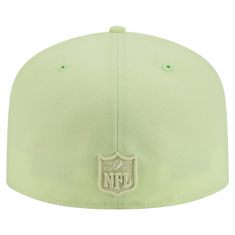 New York Jets New Era Color Pack A-Frame 59FIFTY Fitted Hat Green