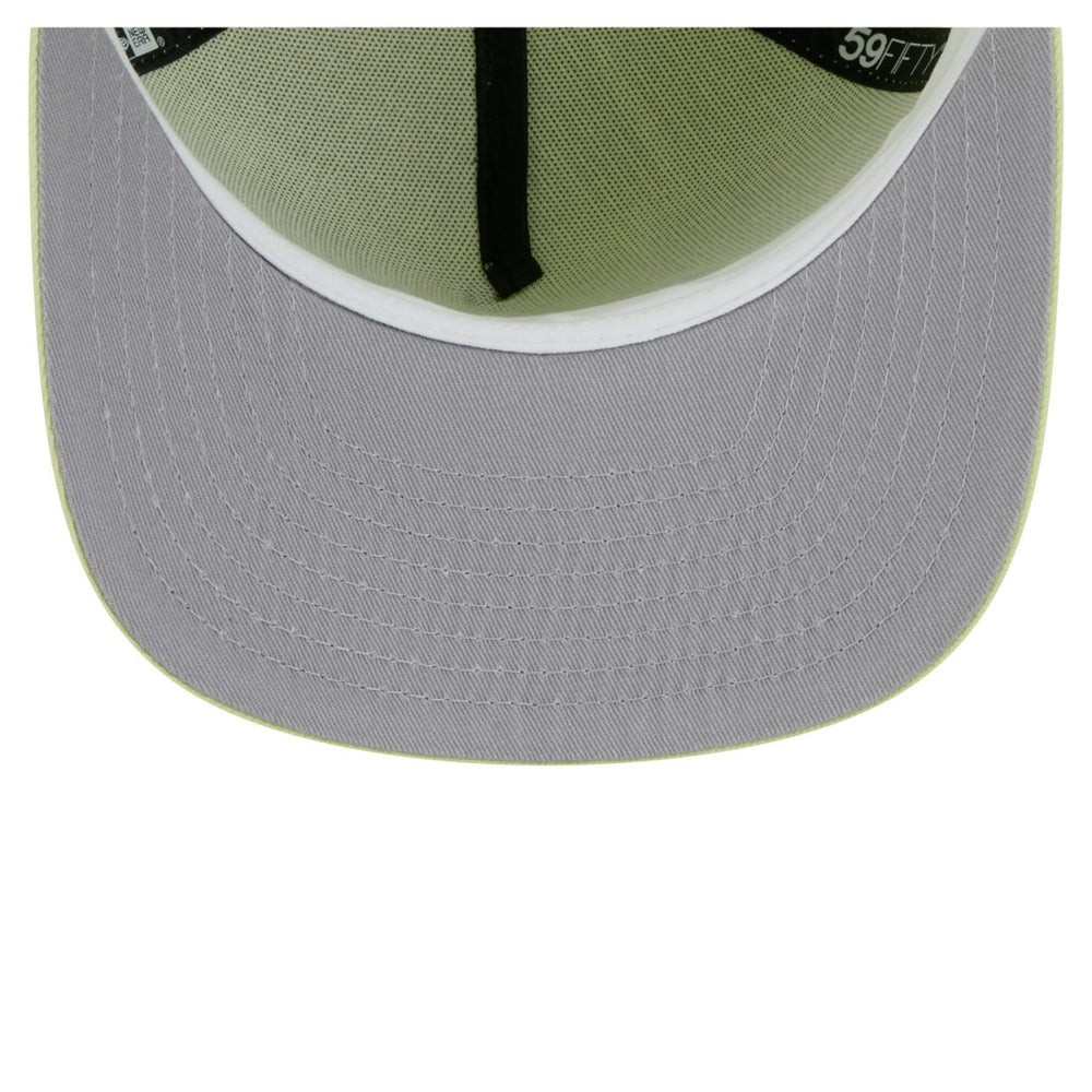 New York Jets New Era Color Pack A-Frame 59FIFTY Fitted Hat Green