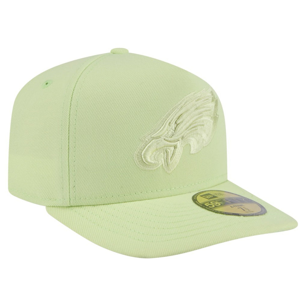 Philadelphia Eagles New Era Color Pack A-Frame 59FIFTY Fitted Hat Green
