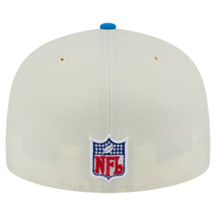 Detroit Lions New Era Main 59FIFTY Fitted Hat Cream/Blue