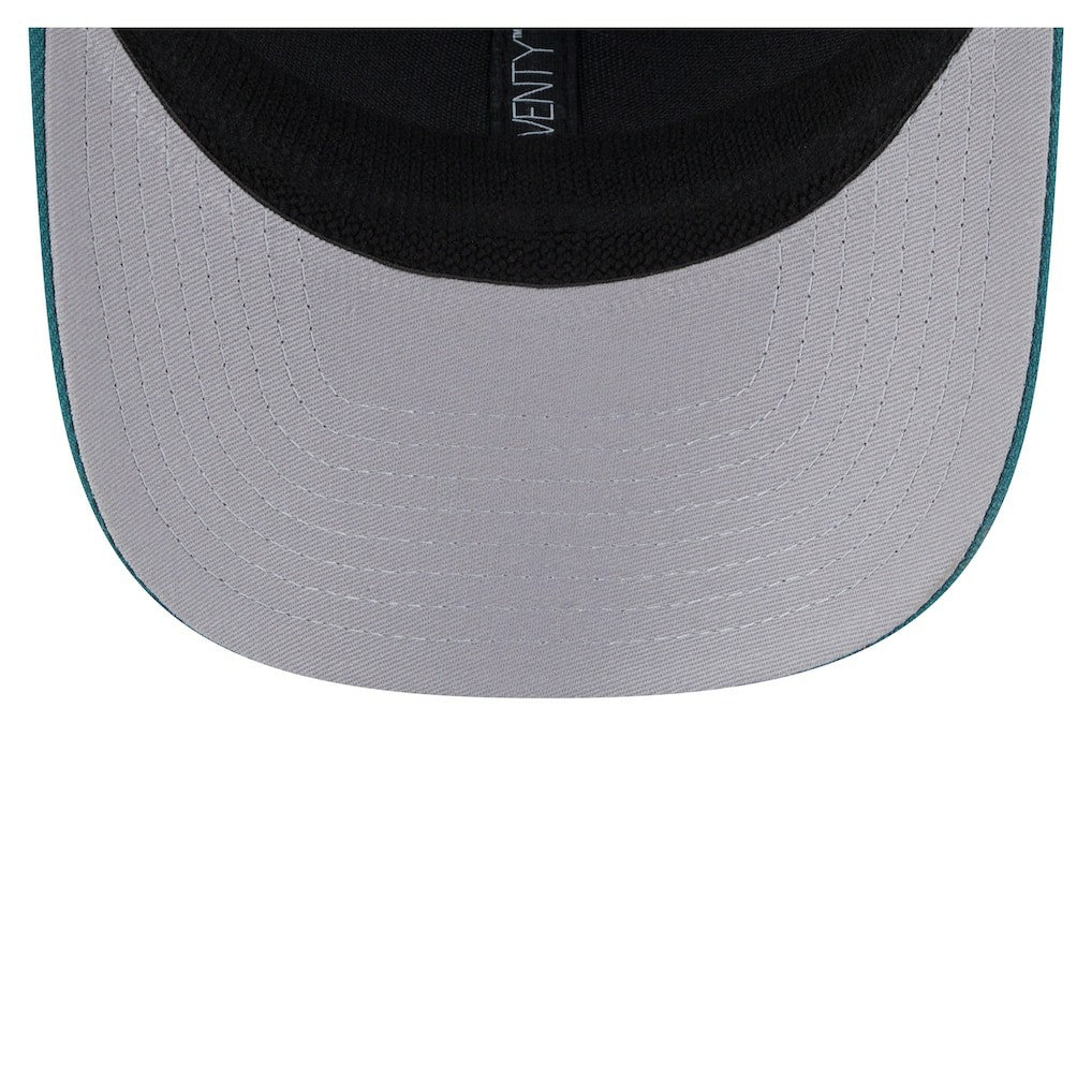 Philadelphia Eagles New Era Main Trucker 9SEVENTY Stretch-Snap Hat Midnight Green
