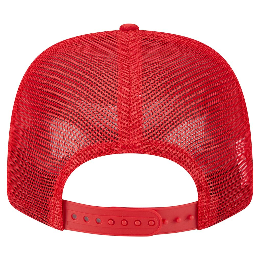 Kansas City Chiefs New Era Main Trucker 9SEVENTY Stretch-Snap Hat Red