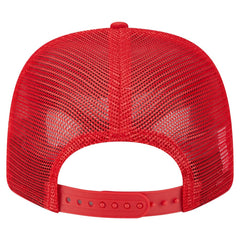 Kansas City Chiefs New Era Main Trucker 9SEVENTY Stretch-Snap Hat Red