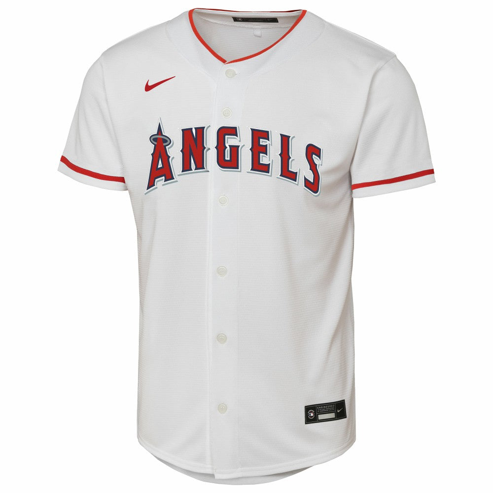 Los Angeles Angels Nike Youth Home Replica Jersey - White Jerseys