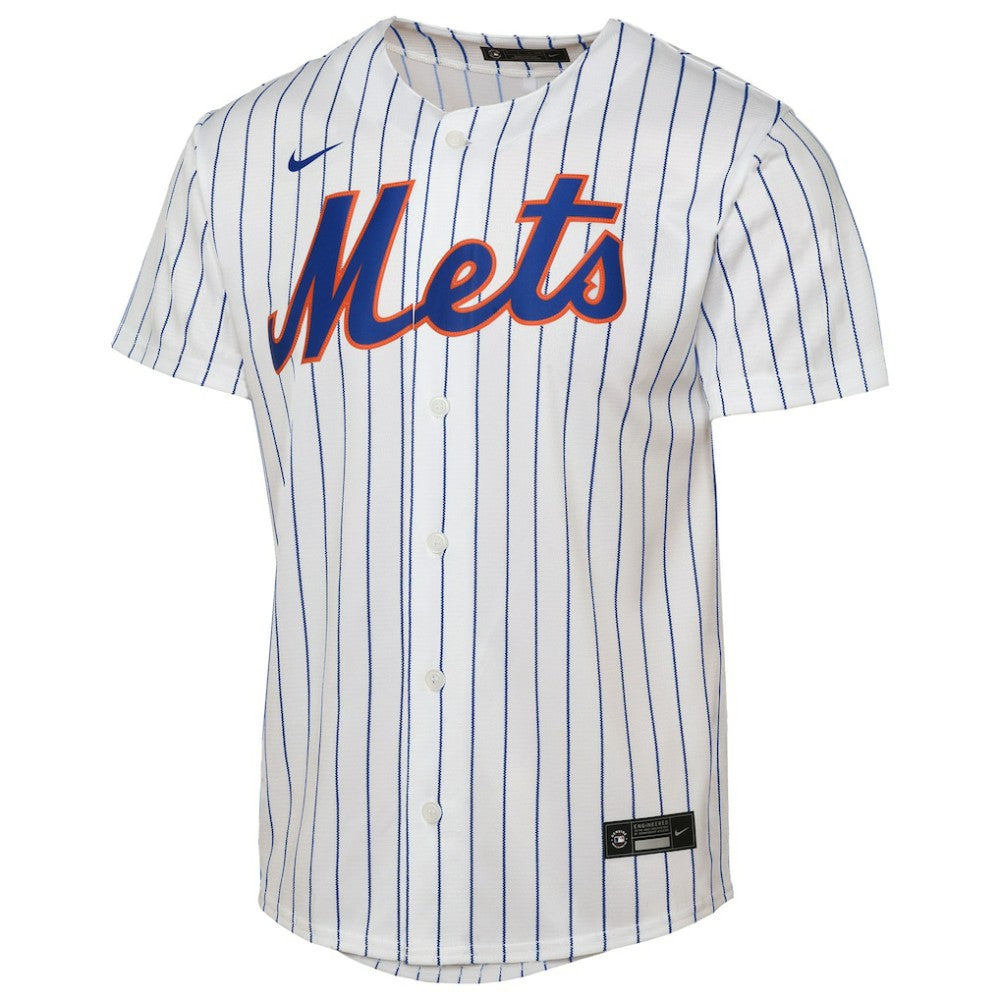 New York Mets Nike Youth Home Replica Jersey - White Jerseys