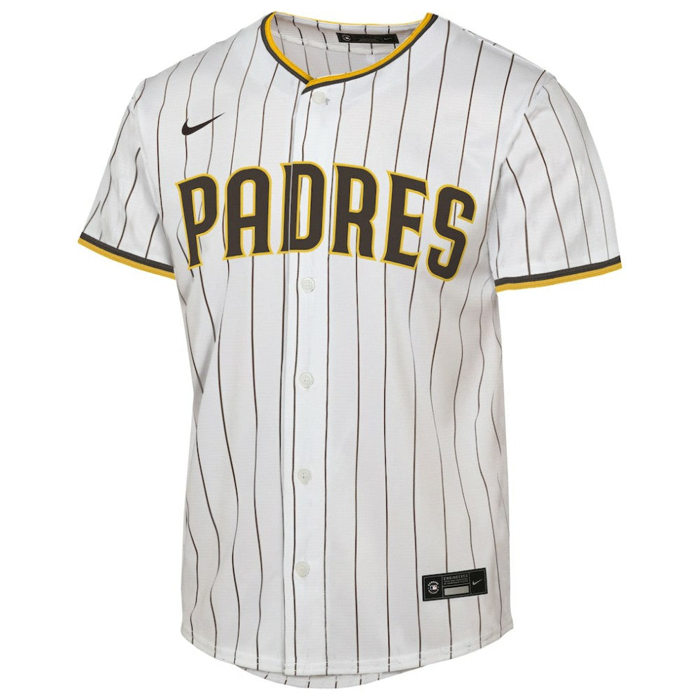 San Diego Padres Nike Youth Home Replica Jersey - White Jerseys