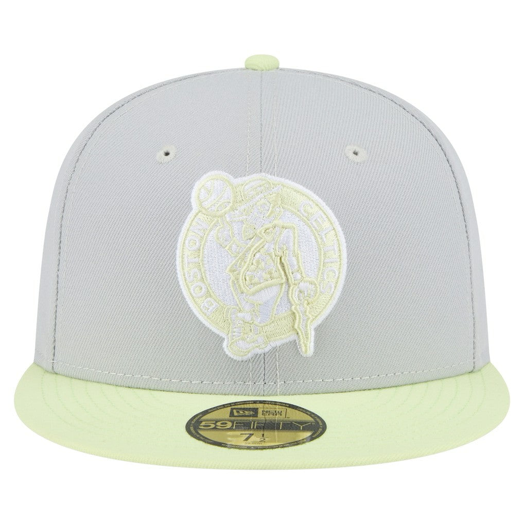 Boston Celtics Color Pack 2-Tone 59FIFTY Fitted Hat Gray/Green